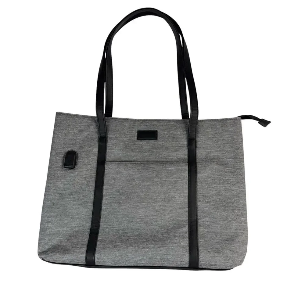 17 17.5 inch USB Port Laptop Tote Bag Office Shoulder Bag for MacBook & Notebook